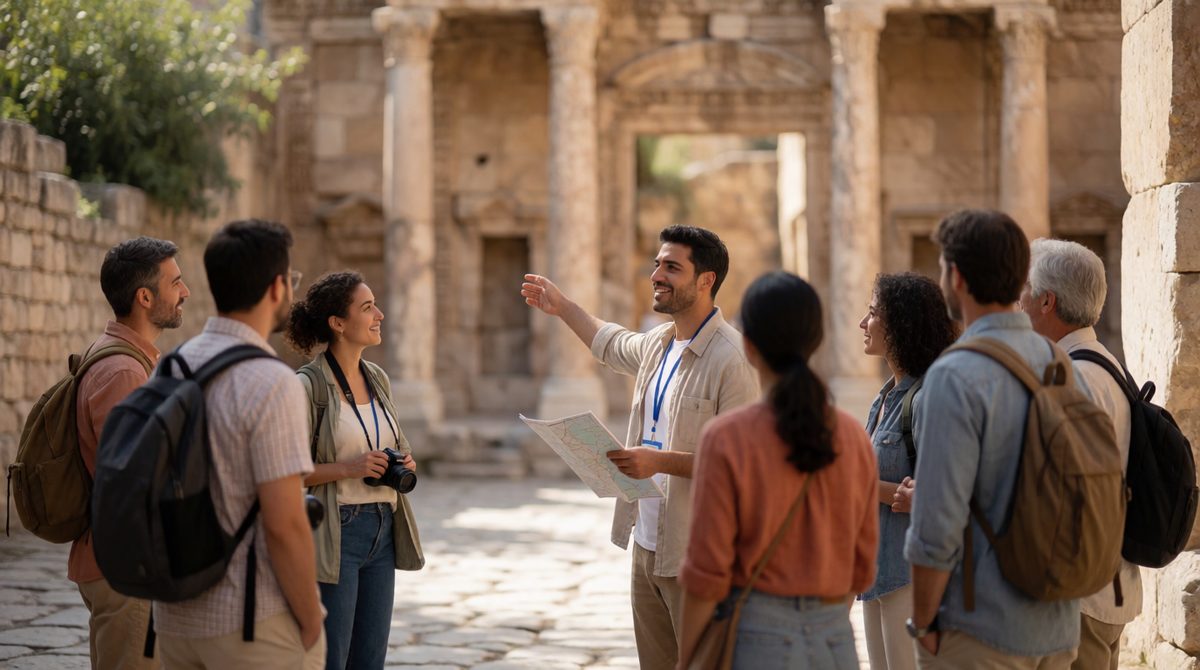 Clear speech helps tour guides communicate