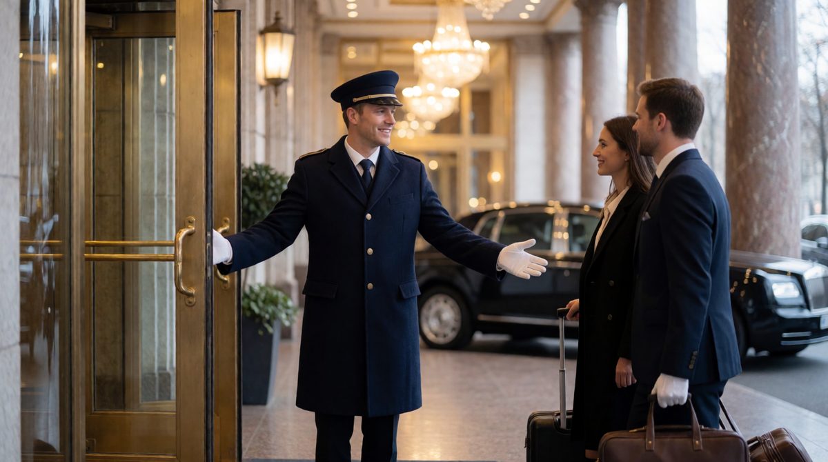 A warm welcome makes a great first impression