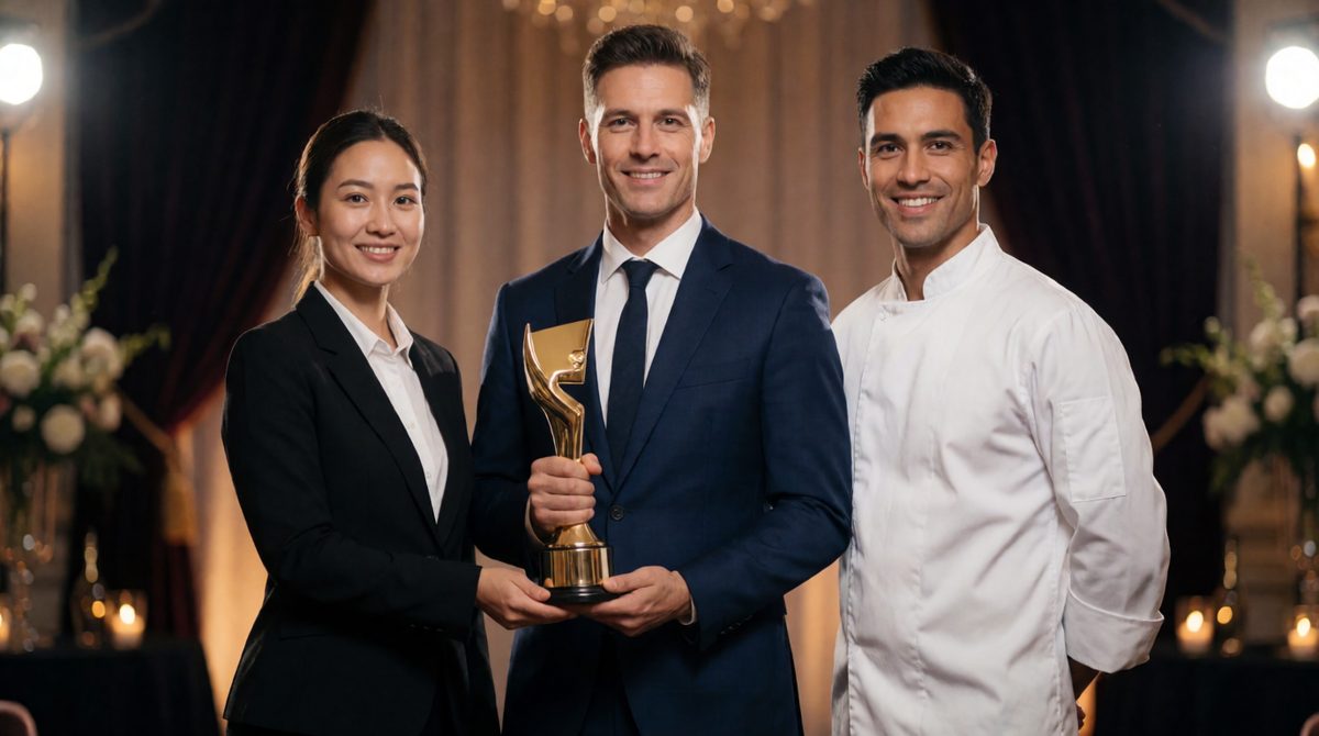 Awards boost a business's reputation