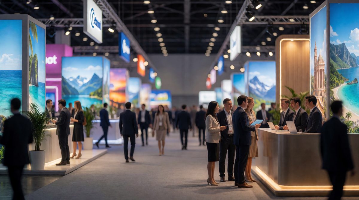 Trade shows promote tourism to businesses