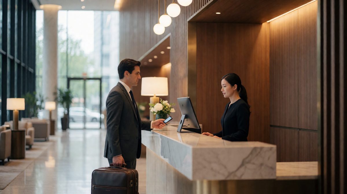 Business travellers expect fast, reliable service