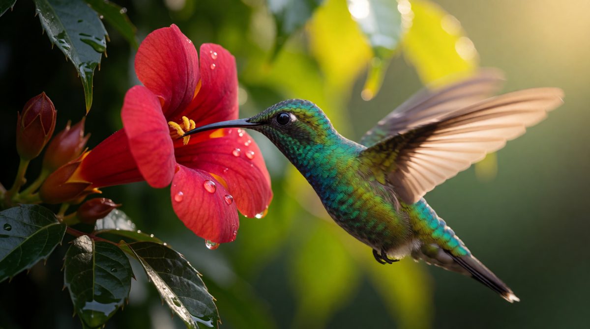 Some flowers have special pollinator partners