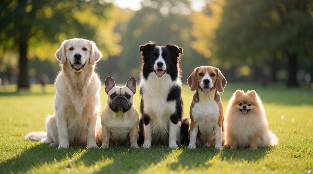 Selective breeding has created many dog breeds