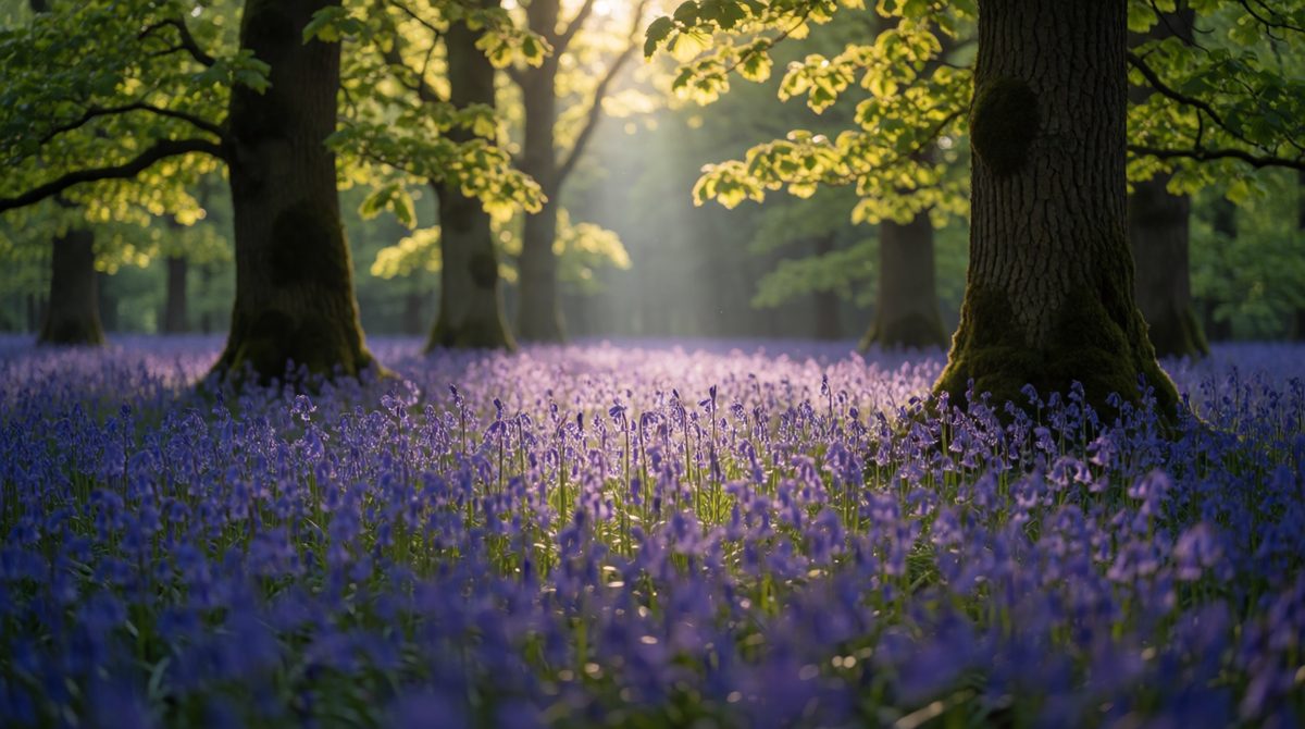 Light affects which plants grow on a woodland floor