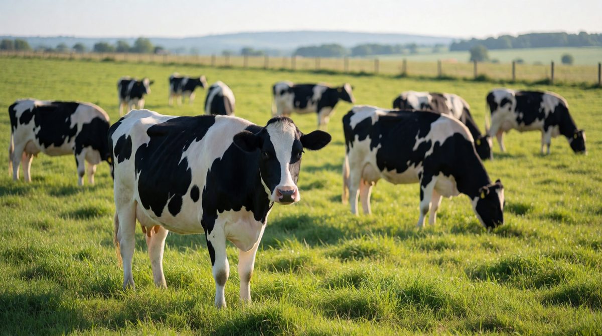 Cattle produce methane, a greenhouse gas
