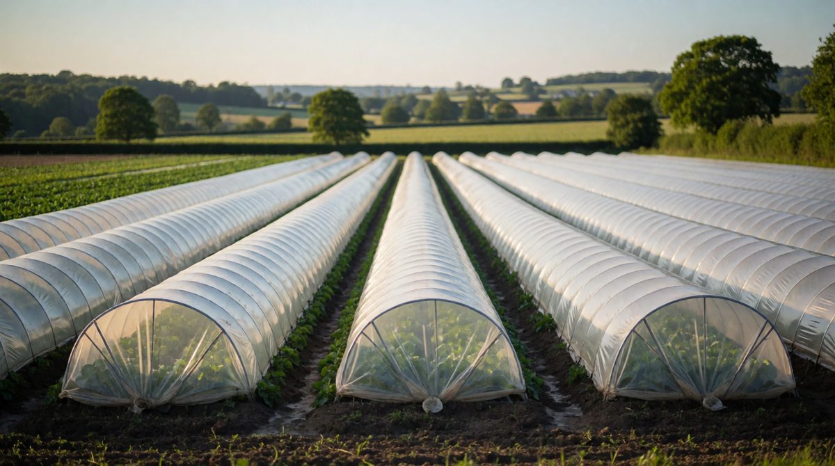 Polytunnels control growing conditions