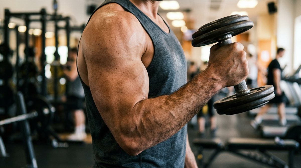 Proteins built by ribosomes make up muscles, hair and enzymes