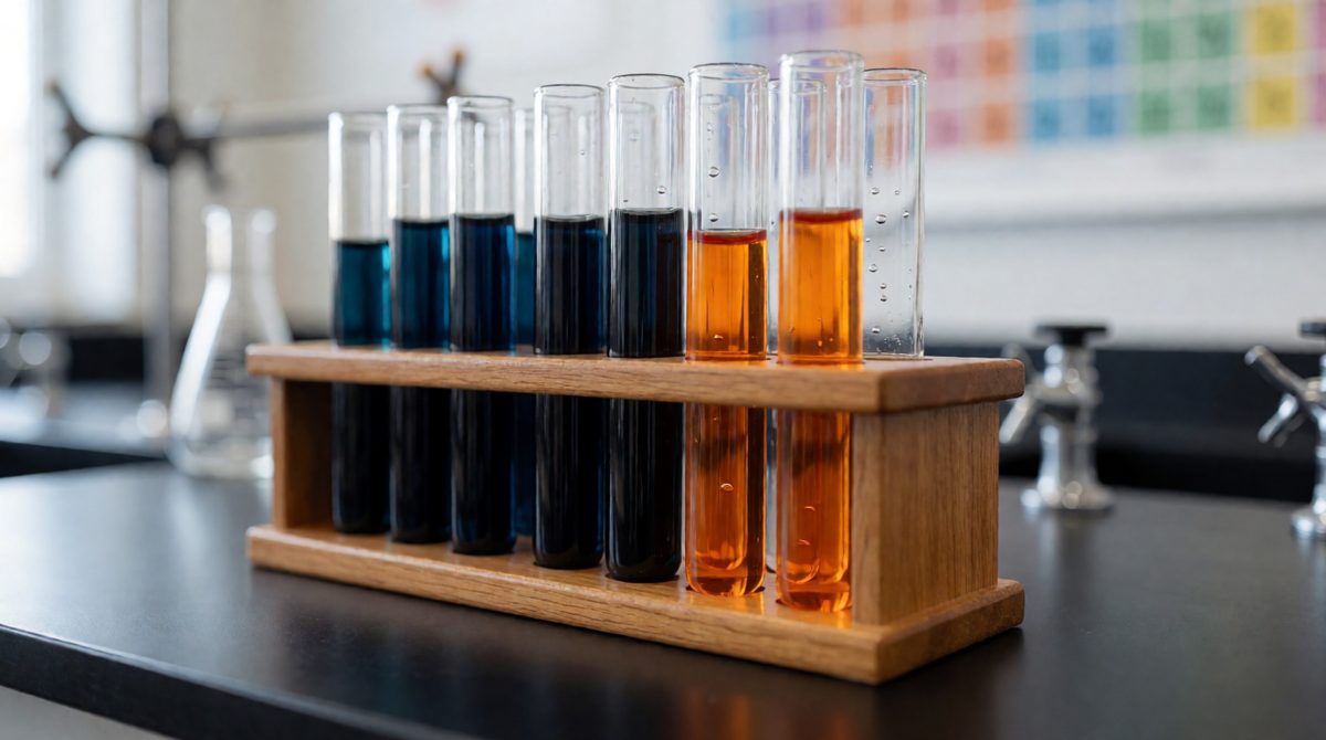 The iodine test turns starch blue-black