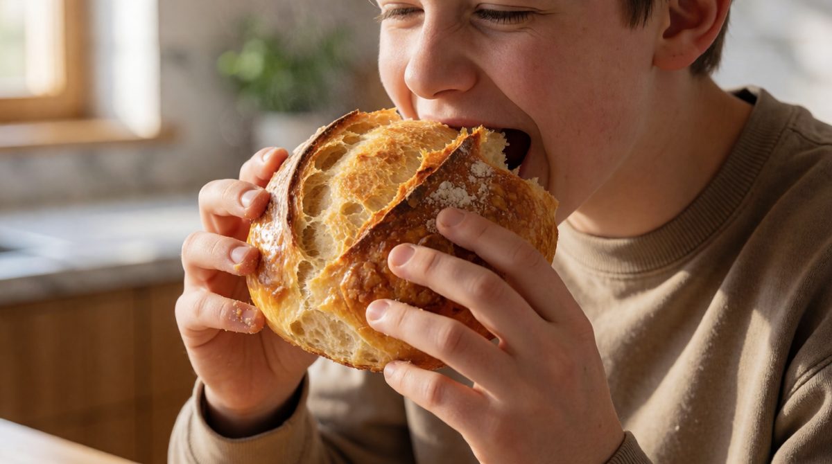 Enzymes in our saliva start digesting food