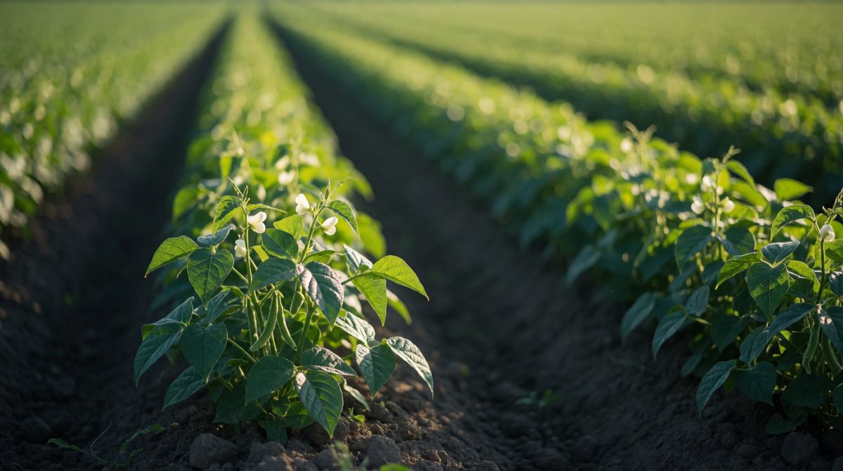 Legumes help add nitrogen to the soil