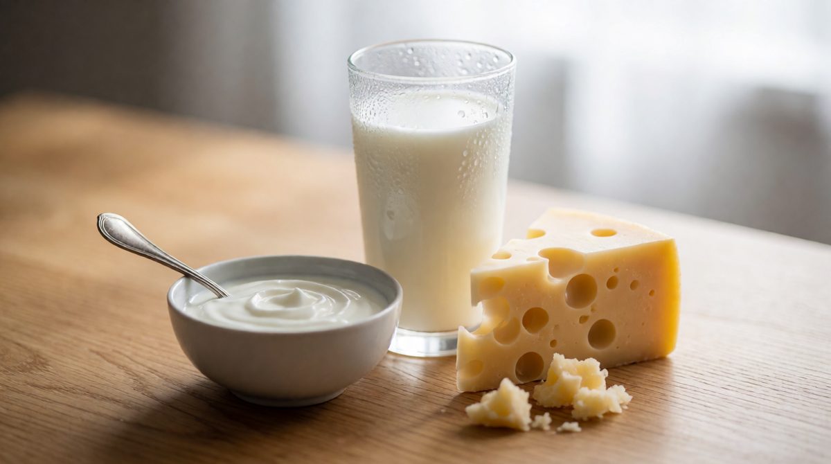 Dairy foods are rich in calcium