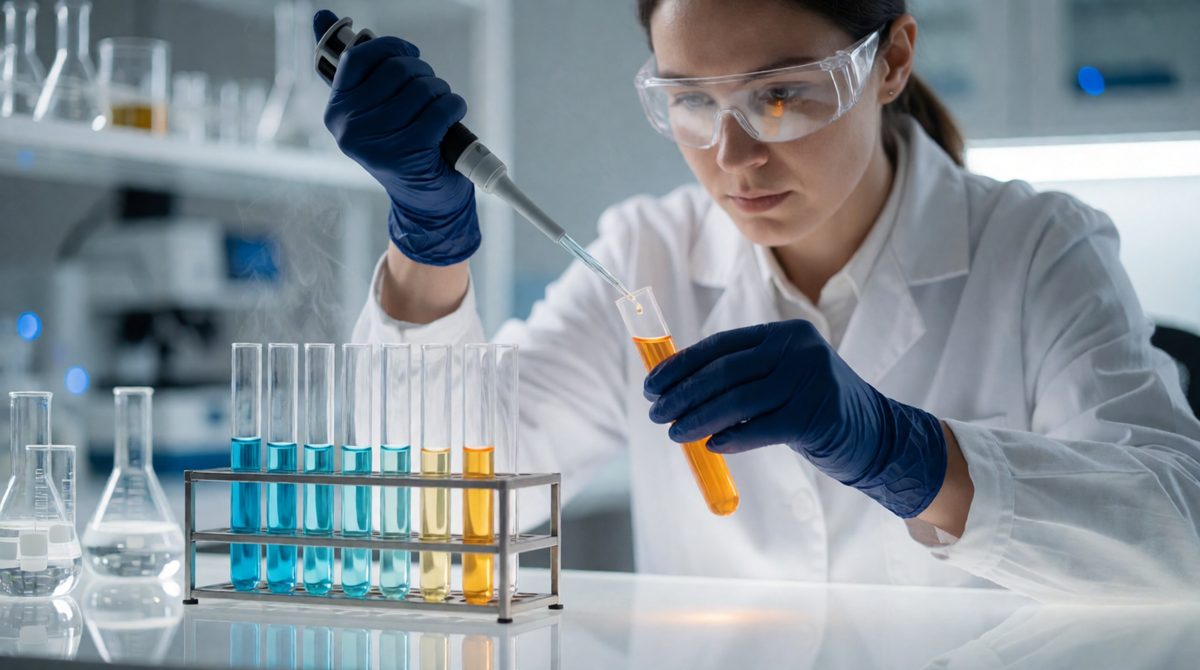 Digestive enzymes break food into small molecules
