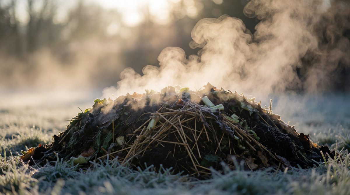 Respiration releases heat - a compost heap feels warm