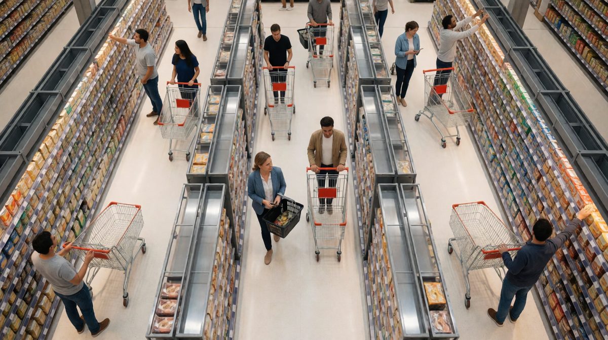 Watching shoppers shows how they behave