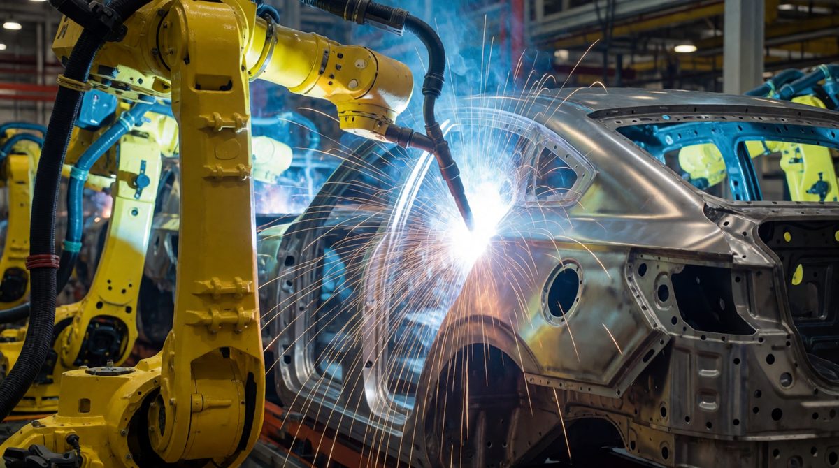 Robots work fast and accurately