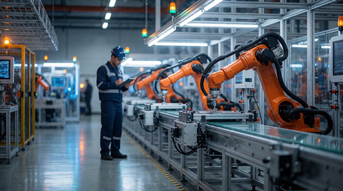Capital-intensive production uses lots of machinery