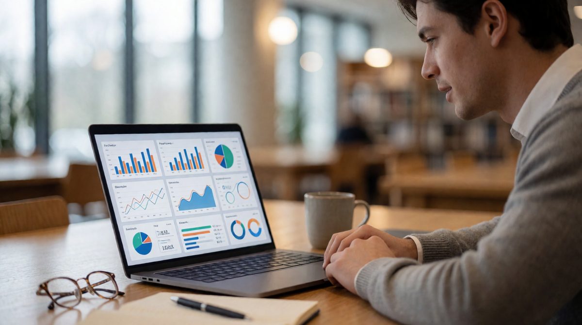 Practise interpreting business data