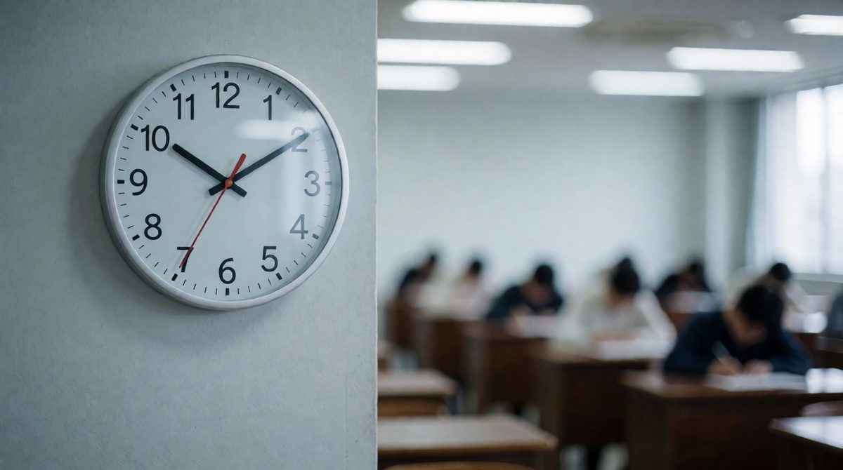Plan your time in the exam