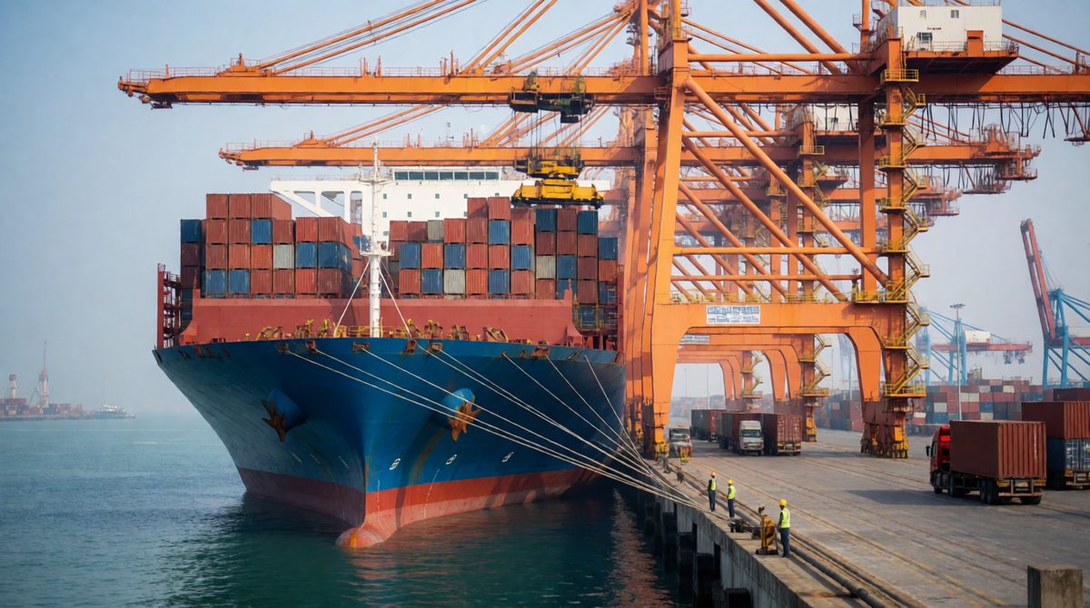 Container shipping drives globalisation
