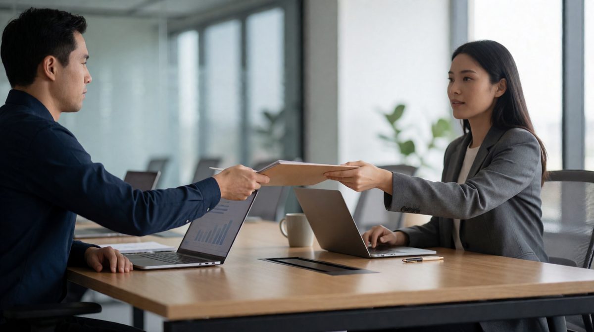 Job sharing splits one role between two people