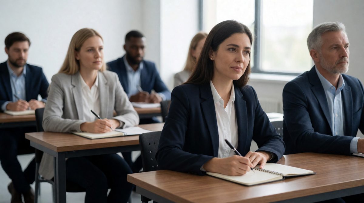 Off-the-job training happens away from the workplace