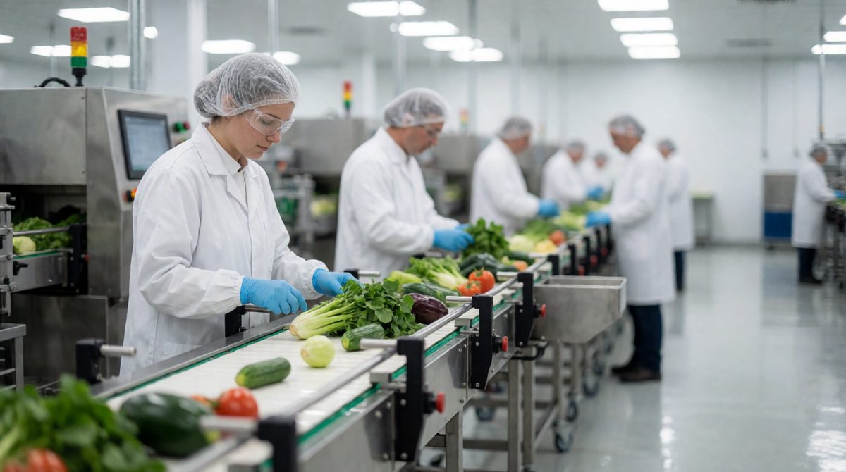 The production department makes the products