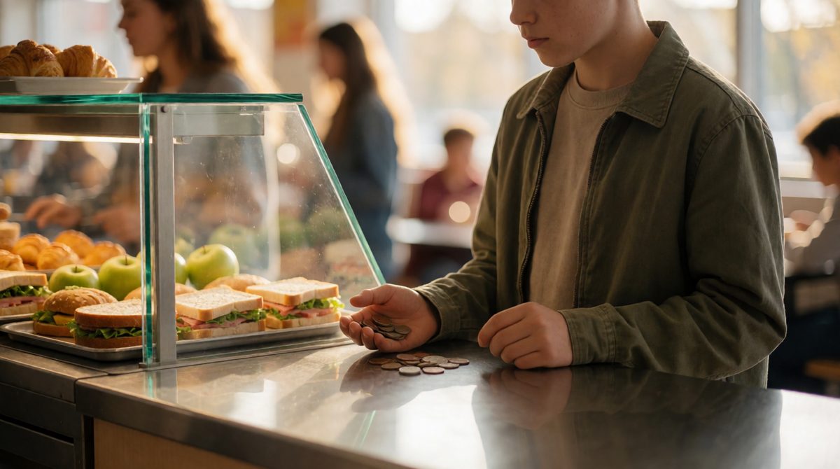 Lunch or save? Every choice like this teen's is economics, because you can't have everything you want