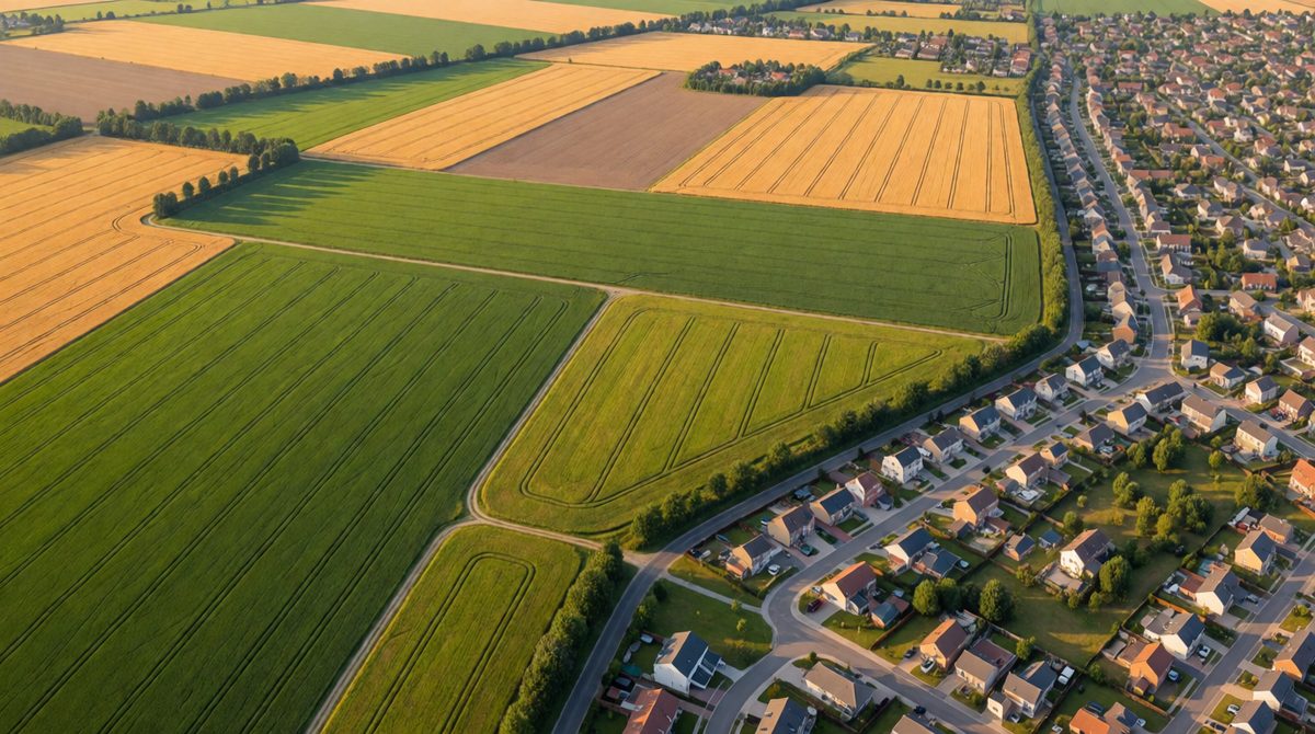 Farmland is finite: there is only so much of it, but our wants keep growing, which is the problem of scarcity