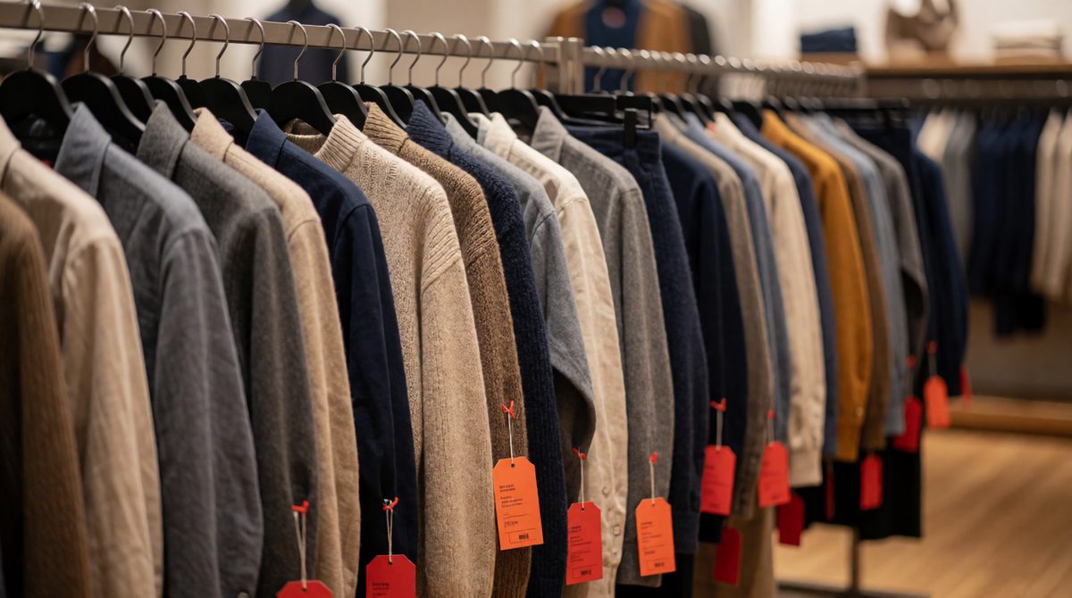 Unsold stock piling up is excess supply, so sellers cut prices until the market clears