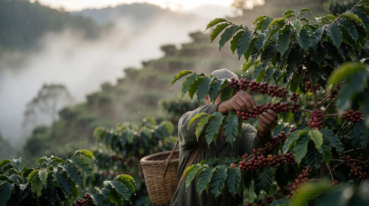 Coffee trees take years to grow, so supply of primary products like coffee is inelastic in the short run