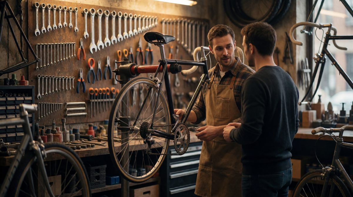 Small firms like this workshop can offer a personal service that big firms struggle to match