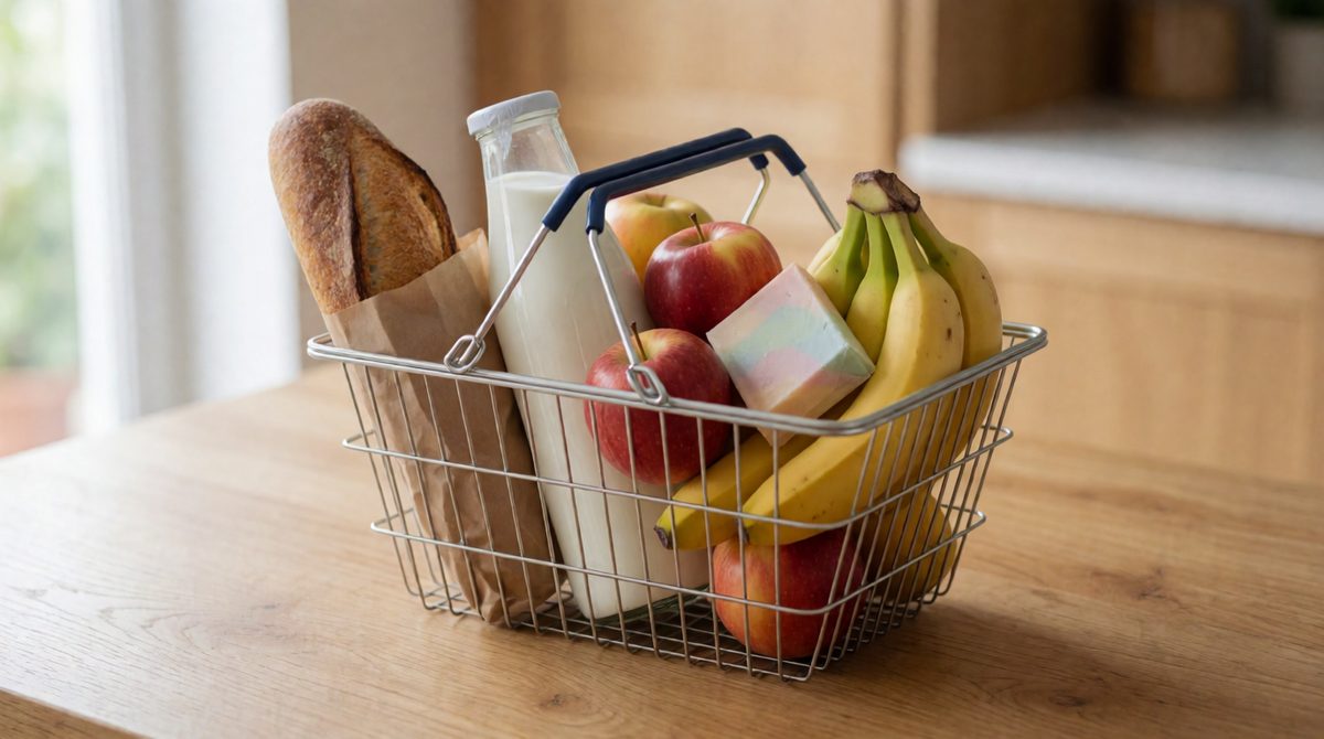 The CPI tracks the prices of a basket of goods and services that typical households buy