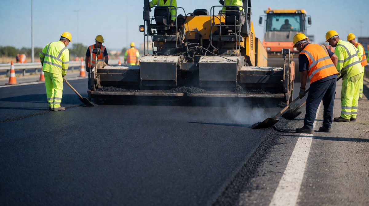 Spending on new roads is expansionary fiscal policy: it creates jobs and boosts demand