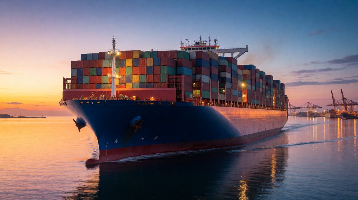 Huge container ships have cut the cost of transport, one big reason for globalisation