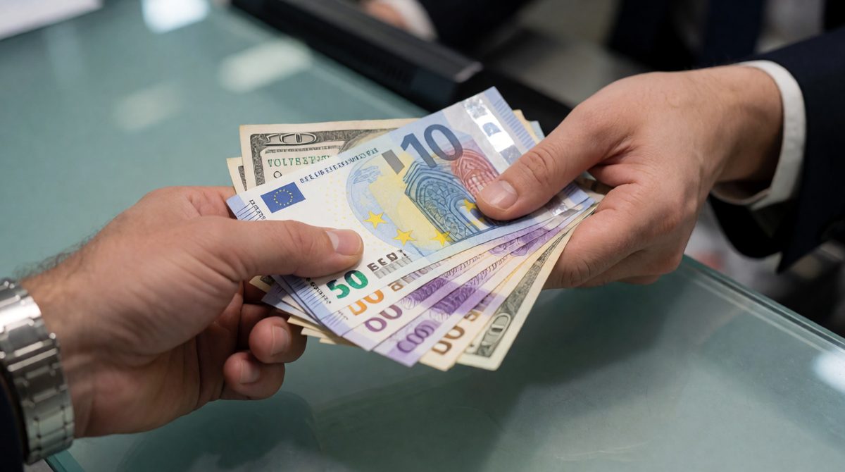An exchange rate is the price of one currency in terms of another, as you see when you swap money for a trip