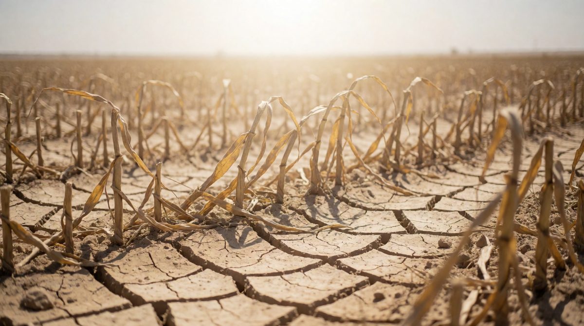 A drought can wipe out a harvest: less is supplied at every price and the supply curve shifts left