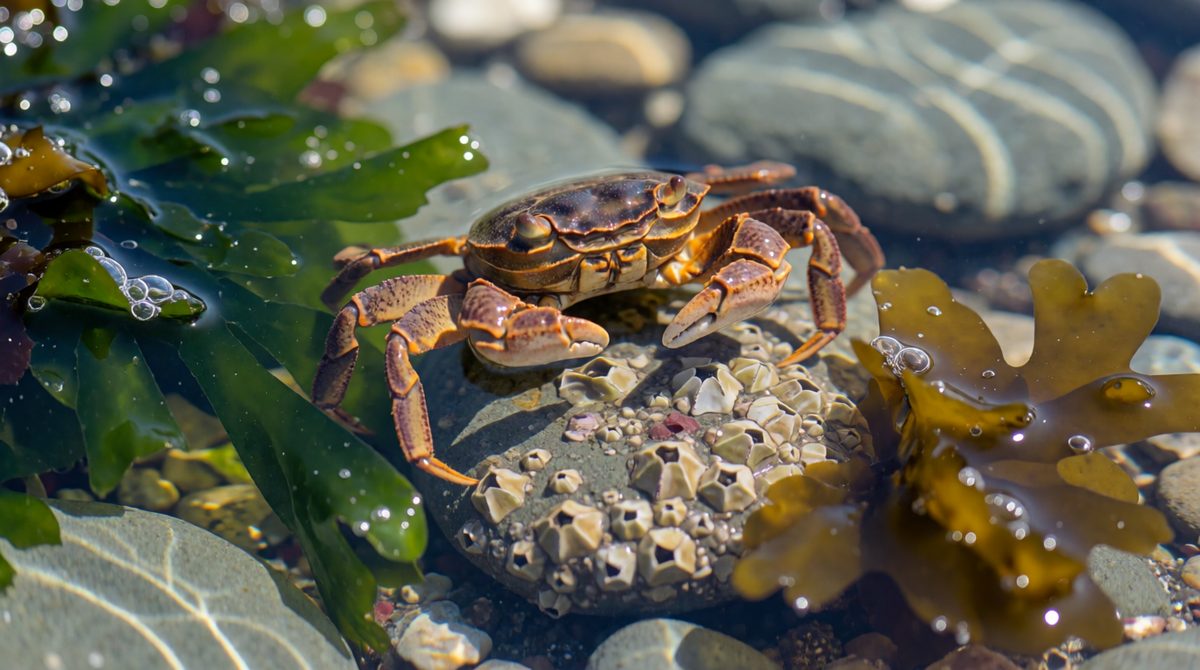 Coastal animals are adapted to tough conditions