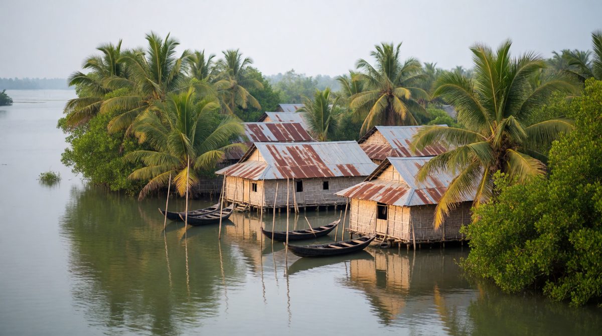 Bangladesh is very vulnerable to coastal flooding