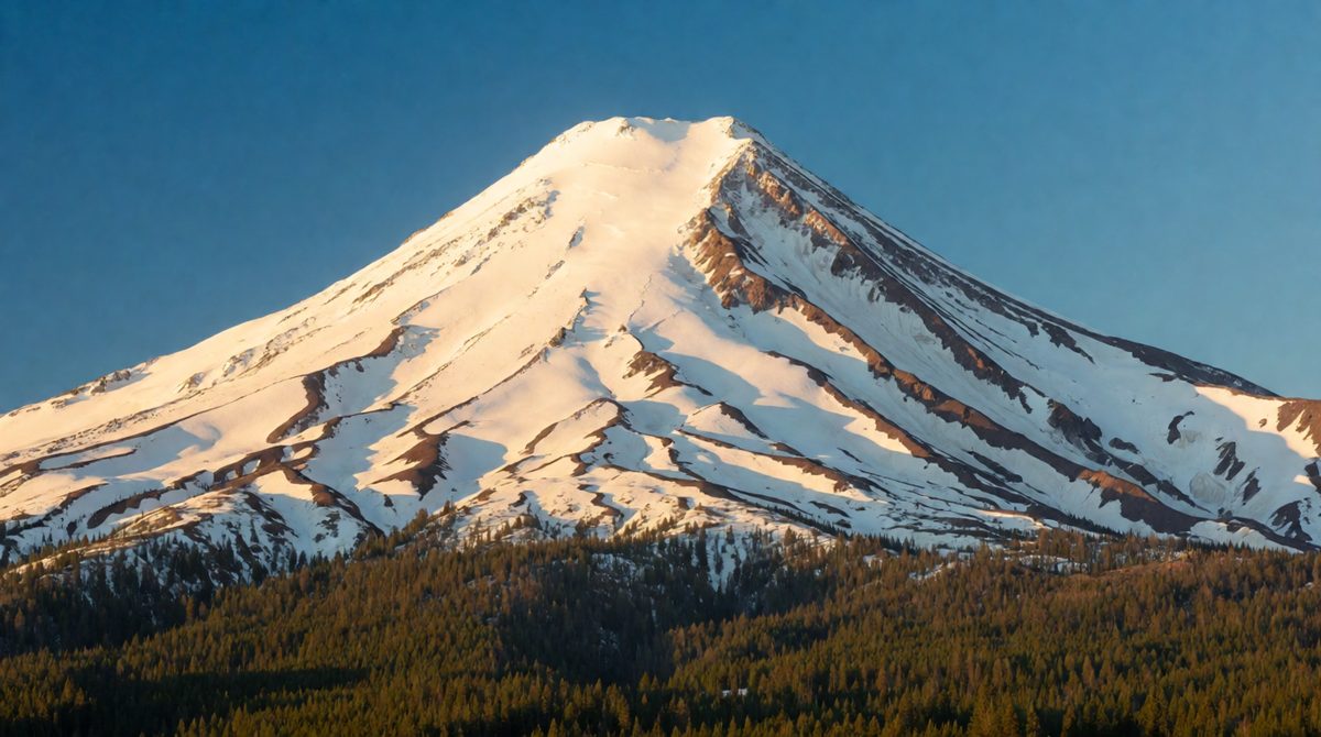 Volcanoes come in different shapes