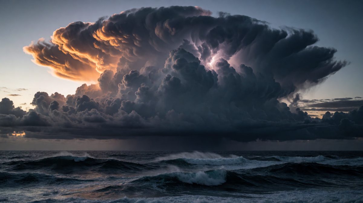 Cyclones form where winds don't tear storms apart