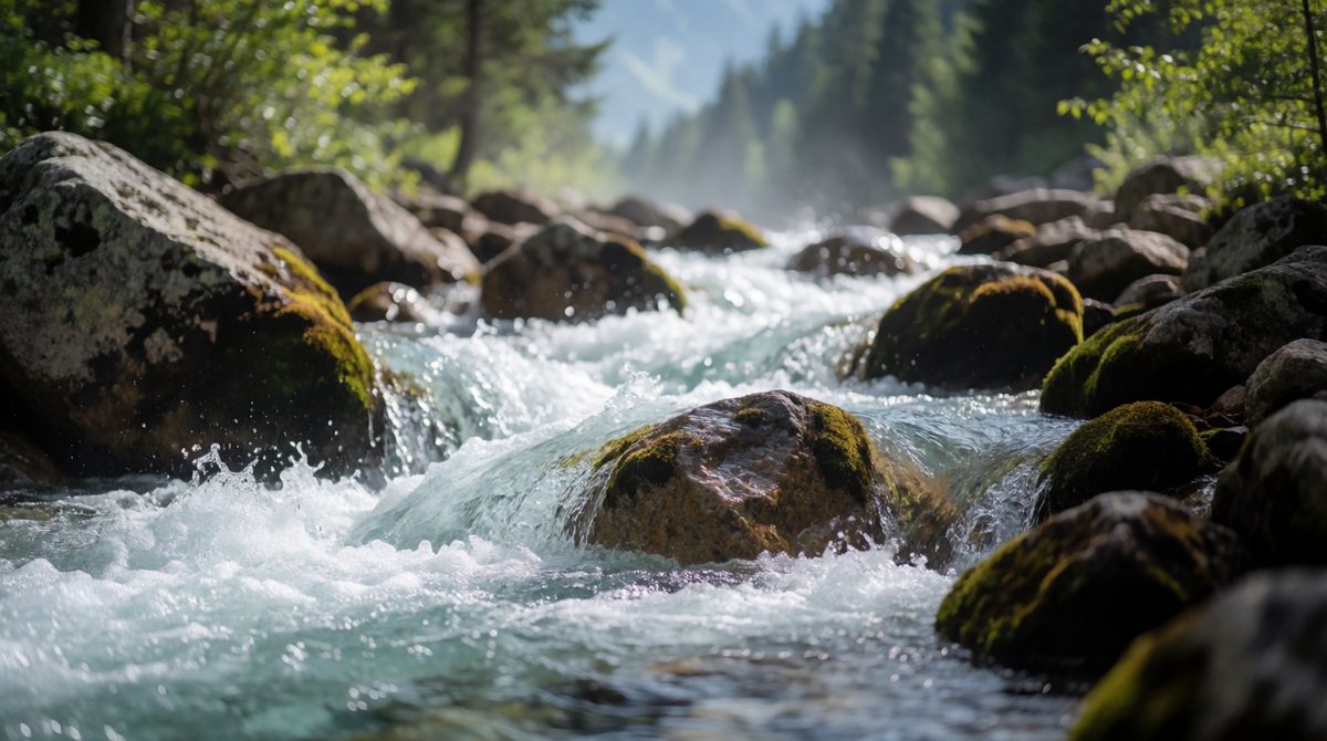 Rivers erode, transport and deposit material