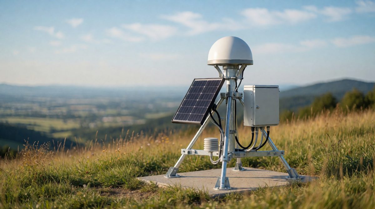 GPS stations measure tiny ground movements