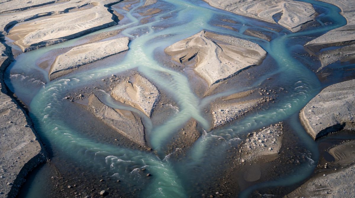 River channels form many different patterns
