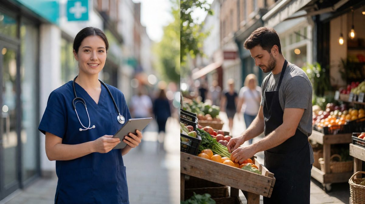 Services make up the tertiary sector