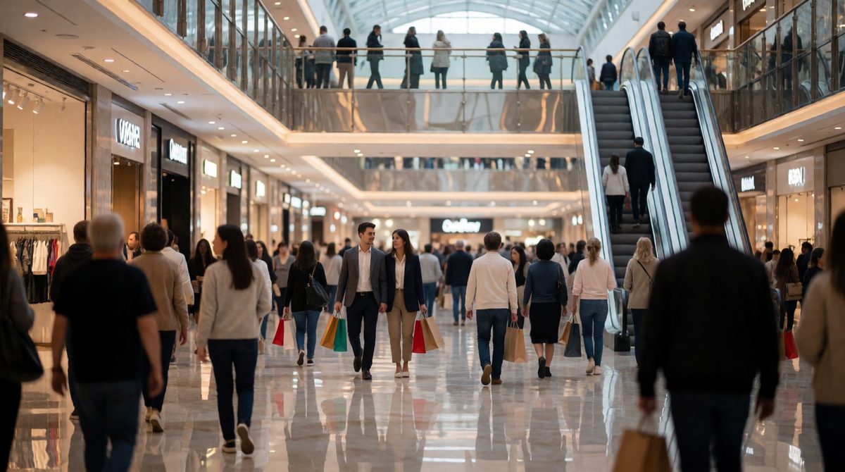 Shops locate where customers are