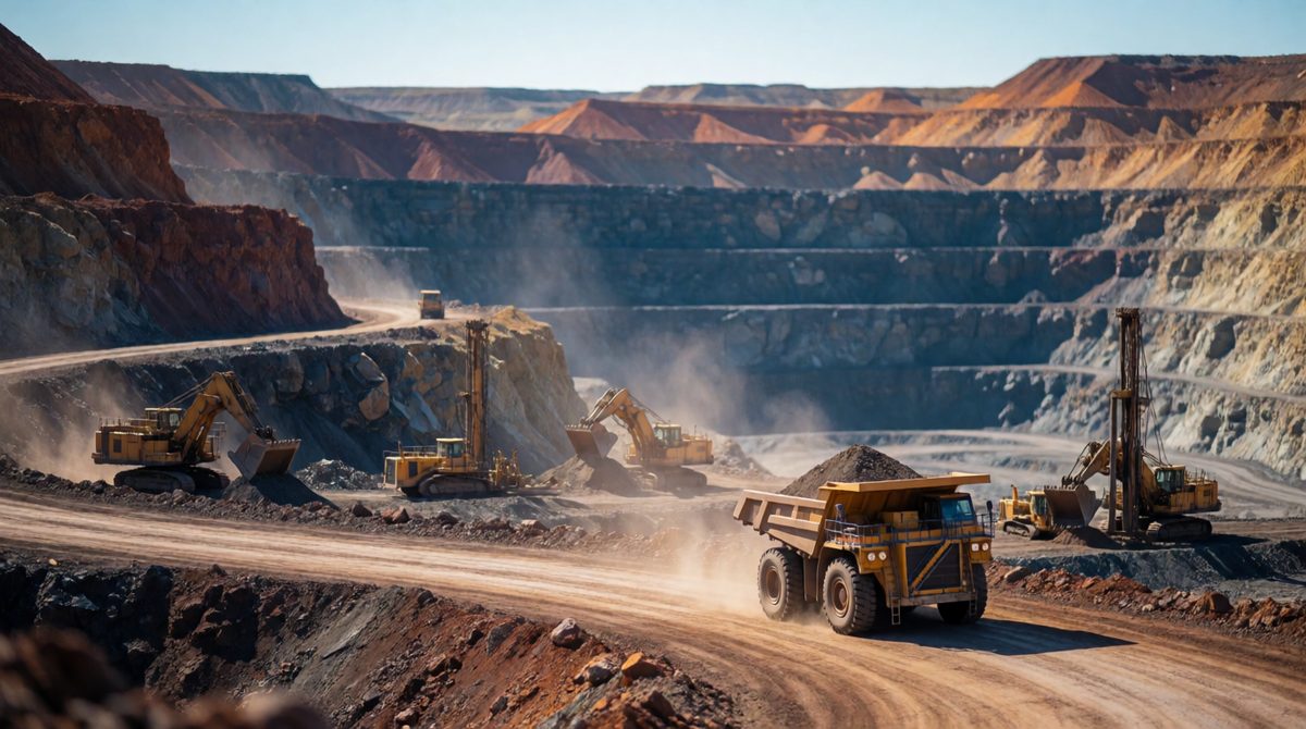 Raw material industries employ fewer people than before