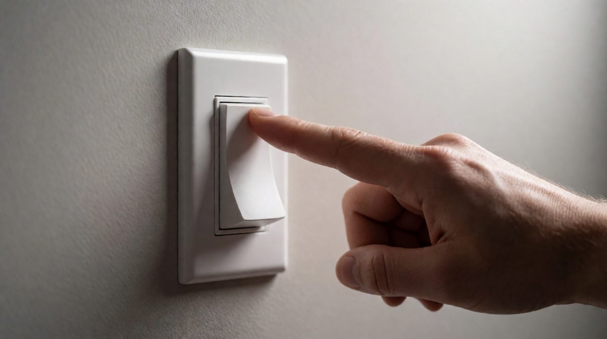 Turning things off saves energy