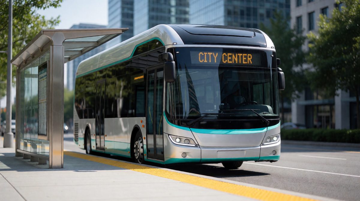 Public transport saves energy