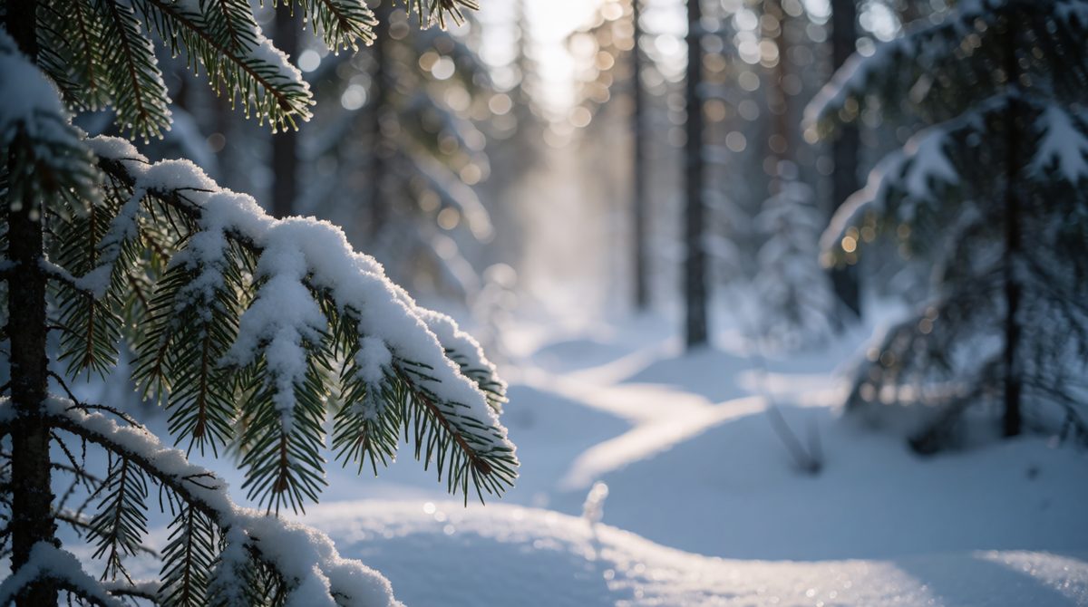 Boreal forests are dominated by conifers
