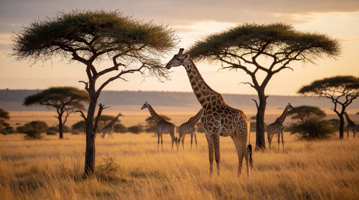 Tropical grasslands have scattered trees